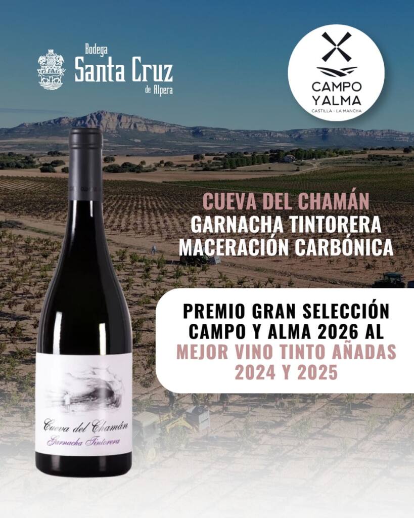Cueva del Chamán Garnacha Tintorera MC Premio Gran Selección Campo y Alma 2026